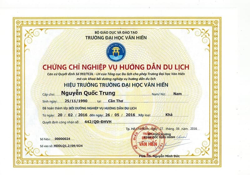 HDV du lịch muốn xin việc phải có chứng chỉ chuyên ngành